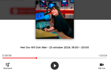 Radio NPO2, Het Oor Wil Ook Wat, Emmely de Wilt